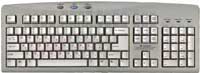 Hebrew Language Keyboard in Beige