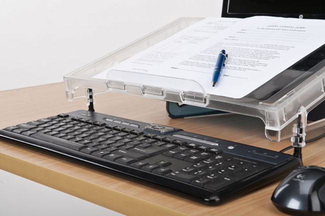 Side view Compact Microdesk