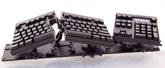 Comfort Programmable Ergonomic Computer Keyboard